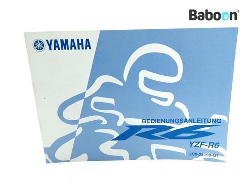 Livret dinstructions Yamaha YZF R6 2006-2007 (YZF-R6 2C0), Motoren, Onderdelen | Yamaha, Verzenden