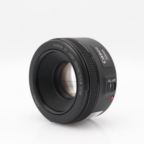 Canon EF 50mm F/1.8 STM occasion, Audio, Tv en Foto, Foto | Lenzen en Objectieven, Zo goed als nieuw, Verzenden
