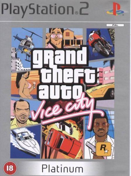 Grand Theft Auto Vice City-Platinum (PlayStation 2) Gebruikt, Games en Spelcomputers, Games | Sony PlayStation 2, Ophalen of Verzenden