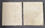 Grande Bretagne 1867/1880 - SG 143 & 157 CV 900 £ - 3d rose, Postzegels en Munten, Gestempeld