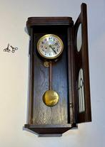 Horloge murale - Gustav Becker - Bois, Cristal, Laiton -