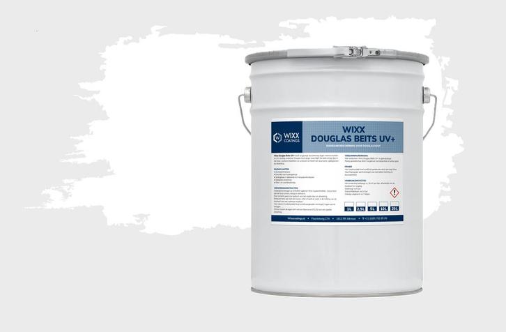 Wixx Douglasbeits UV+ Wit 1L, Doe-het-zelf en Bouw, Verf, Beits en Lak, Wit, Nieuw, Verzenden