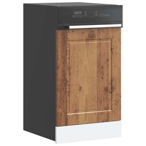 vidaXL Vaatwaspaneel Porto 45x1,5x67 cm bewerkt hout oud, Huis en Inrichting, Kasten | Overige, Nieuw, Verzenden