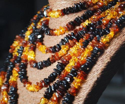 450 cm Extrêmement Long Ambré - Collier, Verzamelen, Mineralen en Fossielen