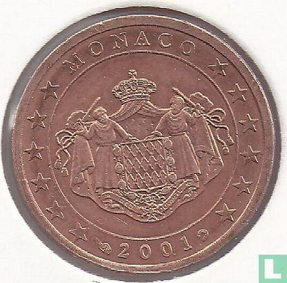 Monaco 2 cent 2001, Timbres & Monnaies, Monnaies | Europe | Monnaies euro, Envoi