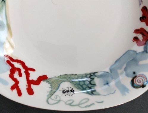 Schirnding Bavaria. - Salvador Dalí (after) - Bord (2) -, Antiek en Kunst, Antiek | Glaswerk en Kristal