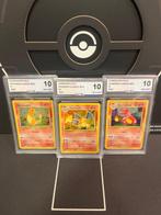 Wizards of The Coast - 3 Graded card - CHARIZARD EVOLUTION