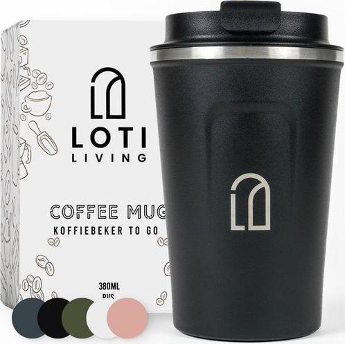 Tweedekans | Loti Living Koffiebeker To Go – Thermosbeker -, Zakelijke goederen, Horeca | Keukenapparatuur, Ophalen of Verzenden