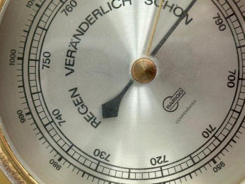 Barigo Ships barometer - Messing, glas - Barigo Barometer, Antiek en Kunst, Curiosa en Brocante