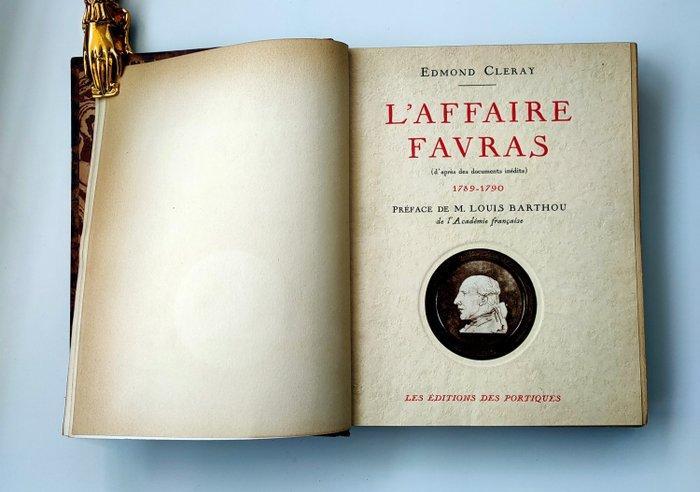 Edmond Cleray - LAffaire Favras (1789-1790) - Édition, Antiek en Kunst, Antiek | Boeken en Manuscripten