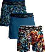 Muchachomalo Boxershorts 3-Pack Alps maat M Heren, Verzenden, Blauw, Muchachomalo, Boxer
