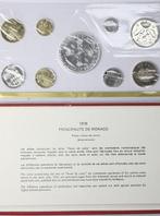Monaco. Year Set (FDC) 1976 (9 monnaies) Rainier III (Zonder, Postzegels en Munten