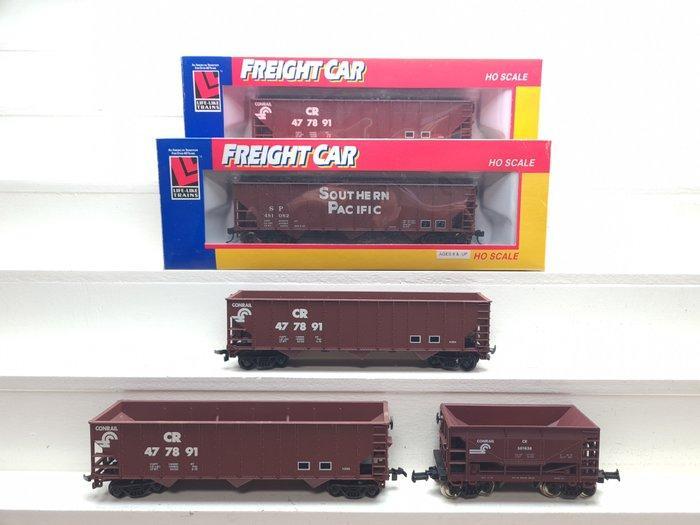 Life-Like/Mehano H0 - 8494 - Modeltrein goederenwagon (5) -, Hobby & Loisirs créatifs, Trains miniatures | HO