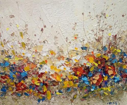 Janusz Kik (1956) - Dans la Clairière, Antiek en Kunst, Kunst | Schilderijen | Modern