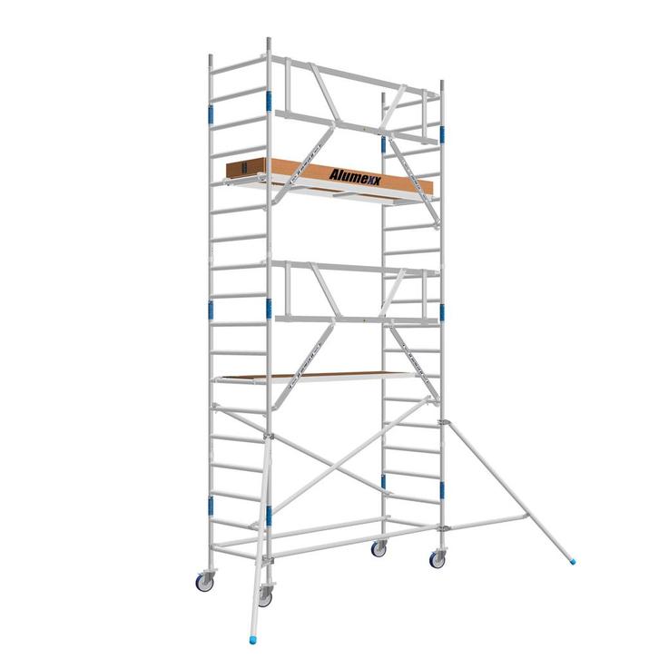 ALX rolsteiger 90 x 6.2m WH met AGS Voorloopleuning, Bricolage & Construction, Échafaudages, Envoi