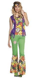 Hippie Kostuum Dames Woodstock M, Kleding | Dames, Verzenden, Nieuw