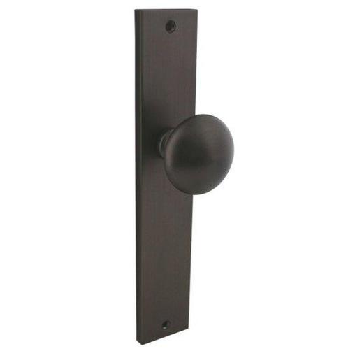 Intersteel knopschild 245x45mm blind antraciet grijs, Doe-het-zelf en Bouw, Hang- en Sluitwerk, Ophalen of Verzenden
