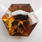 Zonder Minimumprijs Citrien  - 17.89 ct - Instituto, Handtassen en Accessoires, Edelstenen, Nieuw