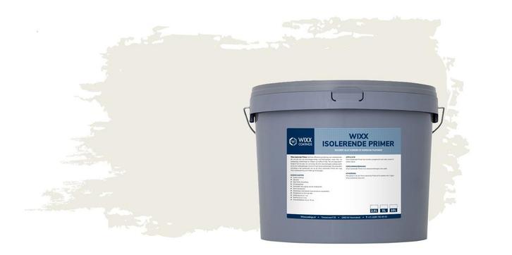 Wixx Isolerende Primer RAL 9010 | Zuiver Wit 2.5L, Doe-het-zelf en Bouw, Verf, Beits en Lak, Nieuw, Verzenden
