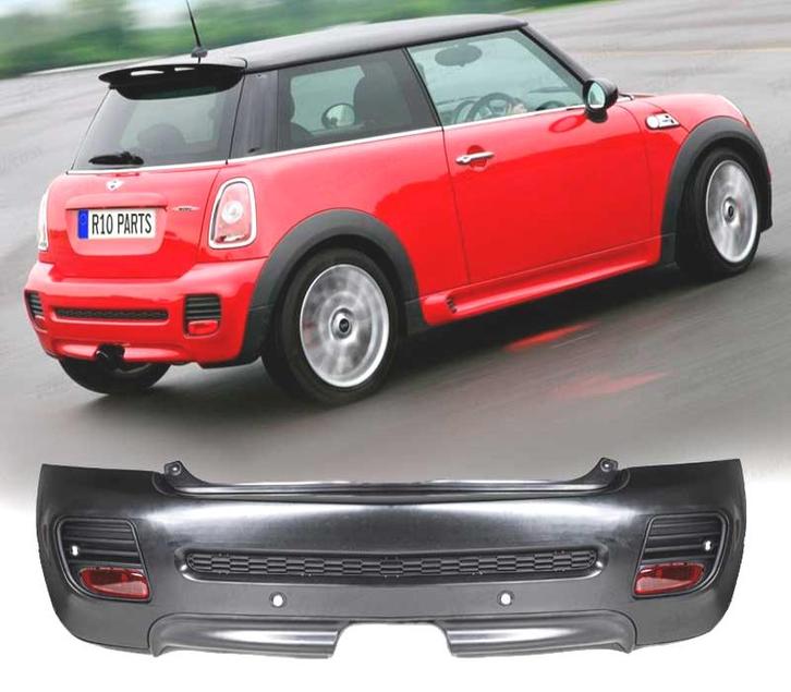 PARE CHOCS ARRIÈRE MINI R56 R57 R58 07-13 LOOK JCW, Autos : Pièces & Accessoires, Carrosserie & Tôlerie, Envoi