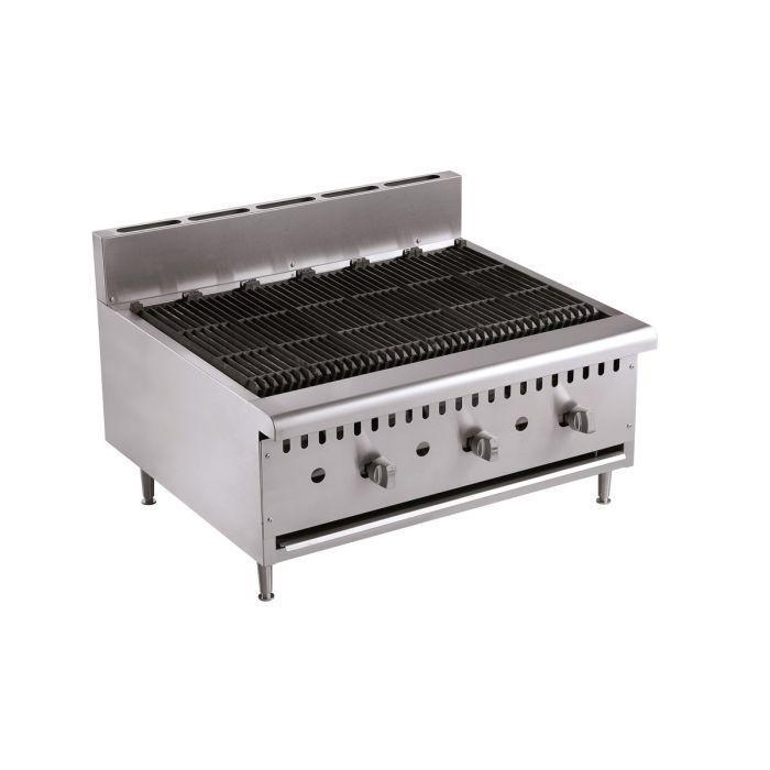 Lavasteengrill | Gas | 27 kW | 915x800x590(h)mm CombiSteel, Zakelijke goederen, Horeca | Keukenapparatuur, Nieuw in verpakking