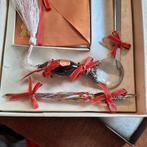 Murano - Bureauset (4) - Pennenhouder, vergrootglas,