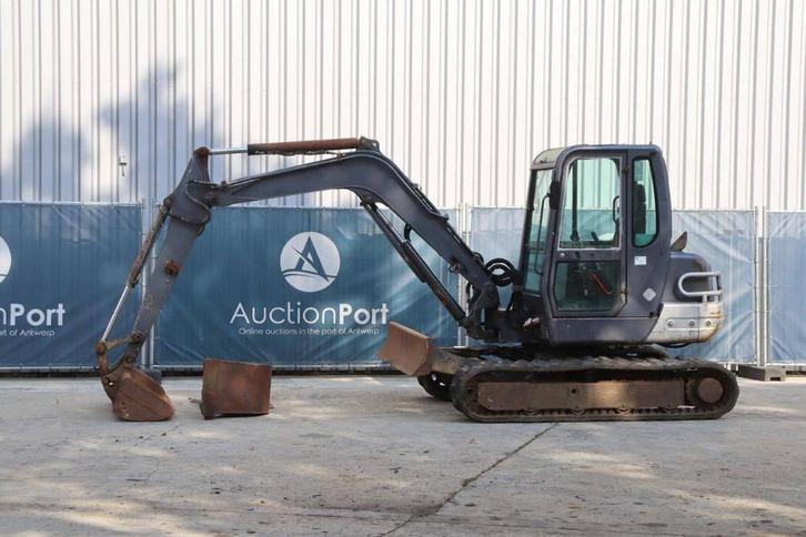 Veiling: Rupsgraafmachine Yanmar B50-2B Diesel 27kW, Zakelijke goederen, Machines en Bouw | Kranen en Graafmachines, Ophalen