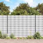 vidaXL Tuinschermen 4 st 35x0,19 m PVC wit, Verzenden, Nieuw