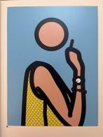 Julian Opie (1958) - Ruth with Cigarette 2