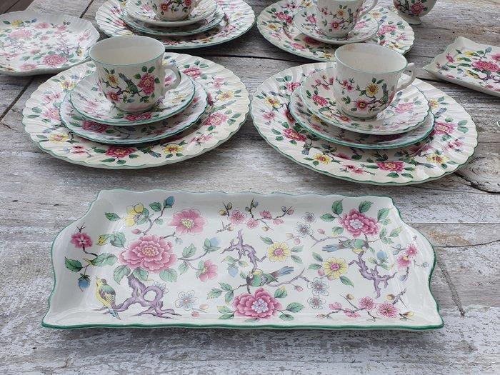 Old Foley James Kent - Service de dîner (22) - Chinese Rose, Antiek en Kunst, Antiek | Meubels | Tafels
