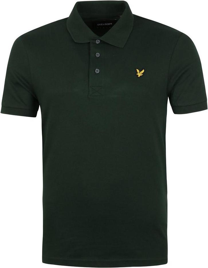 Lyle and Scott Polo Donkergroen maat Maat 48/50 (M) Heren, Kleding | Heren, Polo's, Nieuw, Maat 48/50 (M), Verzenden