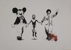 Banksy Offset Lithografie, 50×70 cm, Gecertificeerd