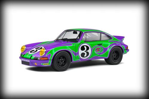 SOLIDO schaalmodel 1:18 Porsche PURPLE HIPPY TRIBUTE 1973, Hobby & Loisirs créatifs, Voitures miniatures | 1:18, Enlèvement ou Envoi