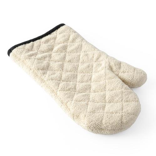 Ovenwanten | Crèmewit | Katoen | CE-Keurmerk (2016/425/EU), Zakelijke goederen, Horeca | Keukenapparatuur, Nieuw in verpakking
