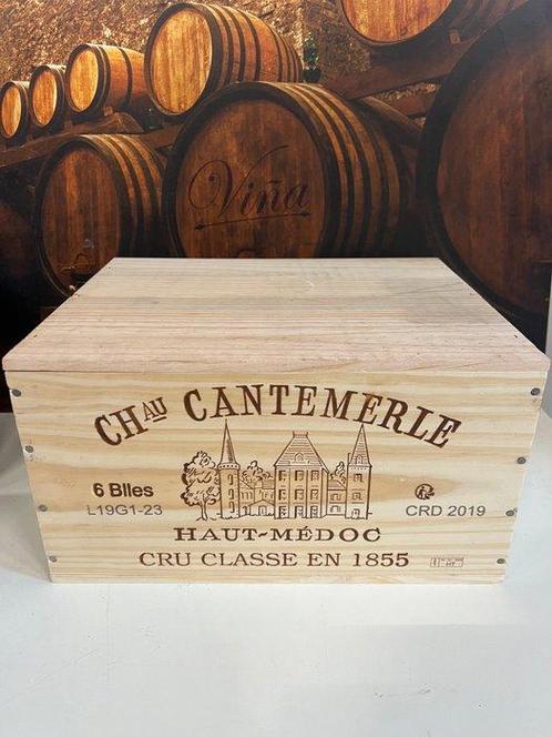 2019 Chateau Cantemerle - Haut-Médoc - 6 Flessen (0.75, Collections, Vins