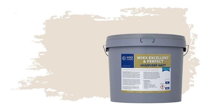 Wixx Excellent en Perfect Muurverf Matt 5L, Doe-het-zelf en Bouw, Verf, Beits en Lak, Nieuw, Verzenden