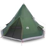 Tipitent Groen | Familie Tent OP=OP! Waterdicht, Caravans en Kamperen, Verzenden, Nieuw, Tot en met 4