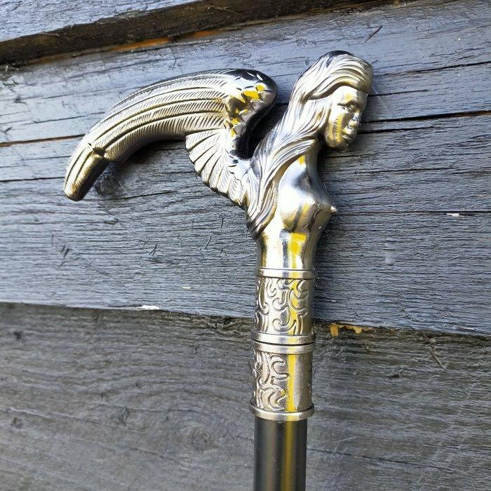 Canne de marche - ange - alliage daluminium, Antiek en Kunst, Kunst | Designobjecten