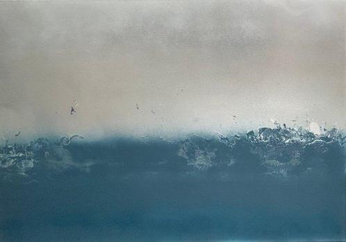Anton Kaestner - #203 -  Coming Storm ., Antiek en Kunst, Kunst | Schilderijen | Modern