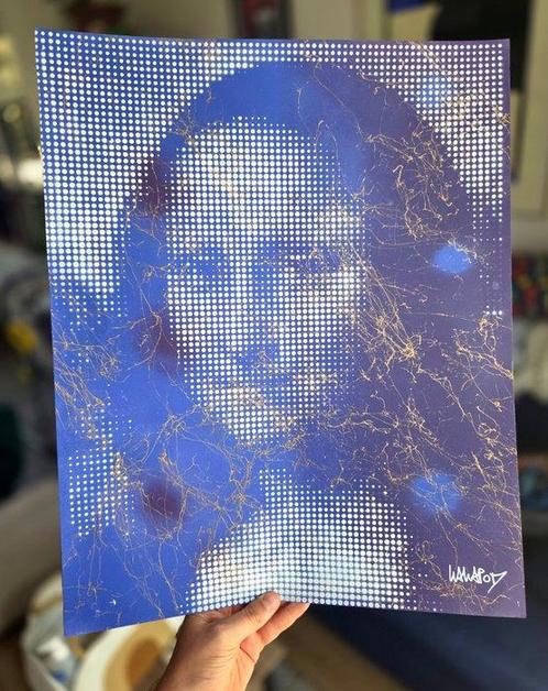 Wawapod (1991) - Joconde Gold Bleu Violet, Antiek en Kunst, Kunst | Designobjecten