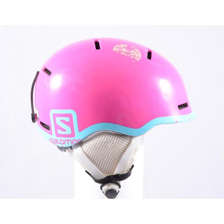 49 50 51 52 53 skihelm/snowboardhelm SALOMON GROM Jr, Pink/b, Sport en Fitness, Skiën en Langlaufen, Verzenden
