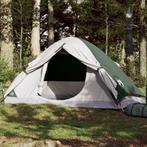 vidaXL Tente de camping à dôme 2 personne vert, Caravans en Kamperen, Tenten
