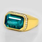 Zonder minimumprijs - Ring - 18 karaat IGI 8,34 ct Zambia, Nieuw