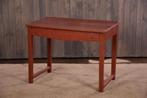 Tableau vintage | Ancienne table à manger marron | Table de