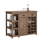 Tweedekans | SoBuy Keukeneiland incl Wijnrek - 110 x 55 x 95, Ophalen of Verzenden, Nieuw