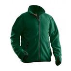 Jobman werkkledij workwear - 5501 fleece jacket m bosgroen, Nieuw