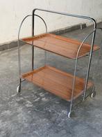 Serveerwagen - Metaal, Plastic, Hout - Carrello vintage