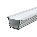 LED Profiel Inbouw | 3 Meter | Aluminium | Voor dubbele rij, Verzenden, Nieuw