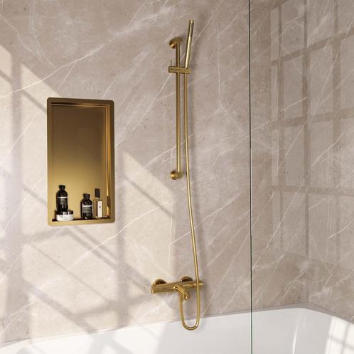 Opbouwset Bad- en Douchekraan Brauer Gold Edition, Doe-het-zelf en Bouw, Sanitair, Kraan, Nieuw, Ophalen of Verzenden