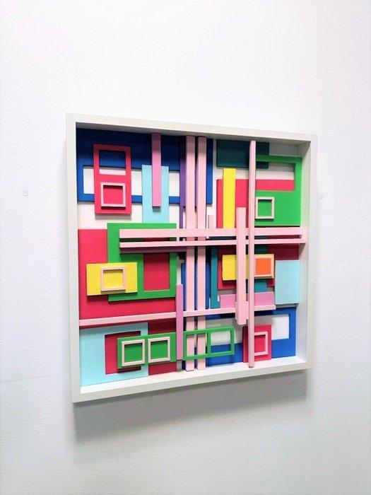 Rubén M Millano G (1989) - Happiness Life Nº72 Exclusiva, Antiek en Kunst, Kunst | Designobjecten